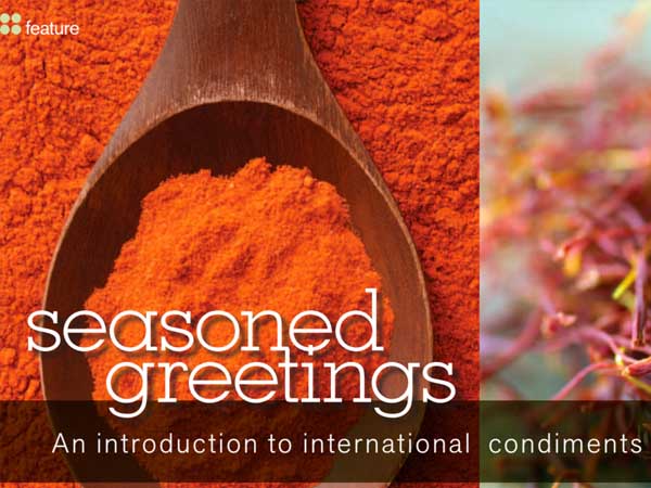Catering Magazine - Seasoned Greetings - Article about David Turk